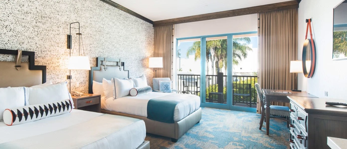 Resort City View room Two Queen Beds