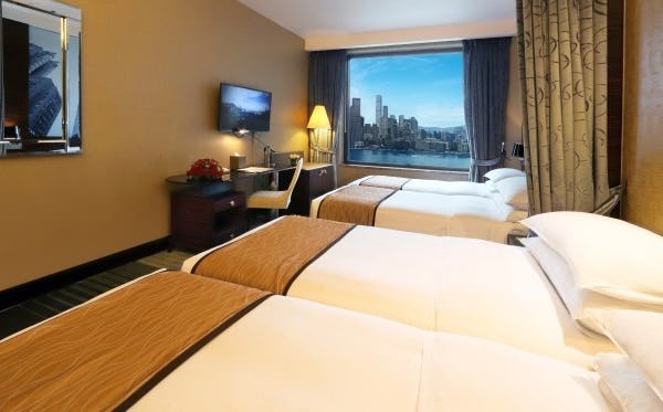 Premier Harbour View Quad Room