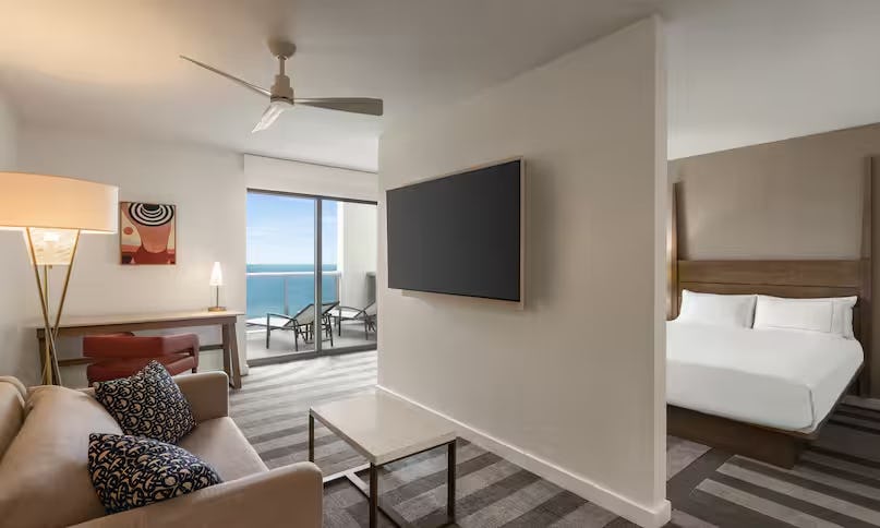 1 King Bed Junior Suite Oceanfront Balcony