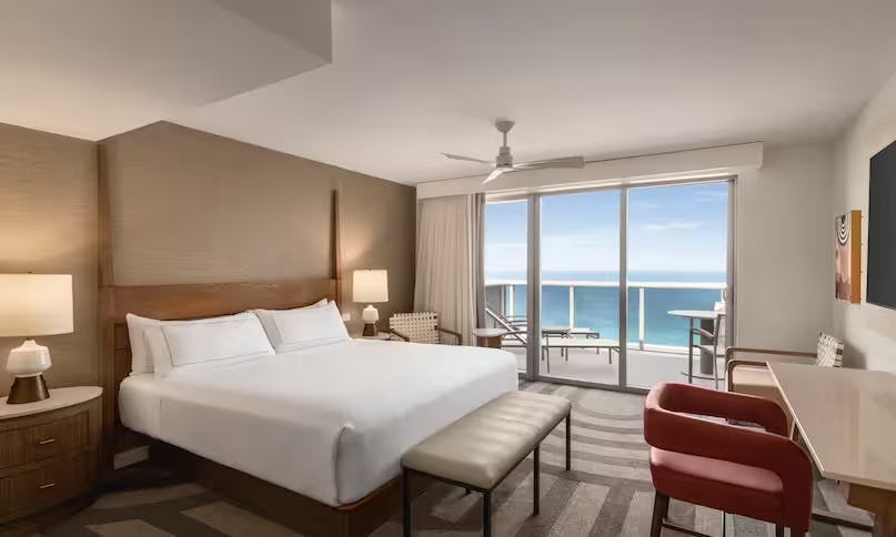 1 King Bed Premium Oceanfront Balcony