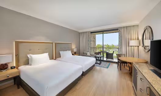 Two Double Beds Superior Room with Pool View