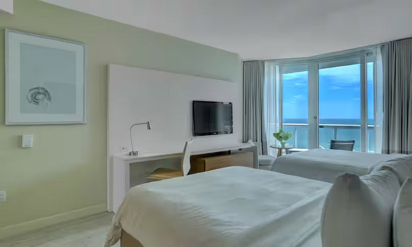 Ocean View Suite 1 Bedroom 2 Queen Beds