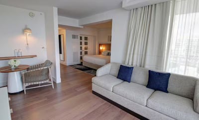 1 King Bed Corner Suite Marina View Balcony