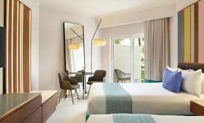 DELUXE GARDEN VIEW-2 DOUBLE BEDS