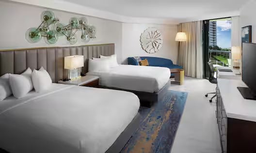 2 Queen Bed Ocean View