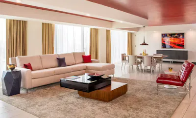 1 King Bed 2 Bedroom Presidential Suite