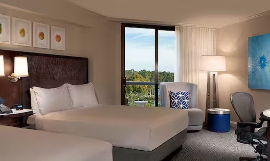 1 Bedroom Island Suite - 2 Queen Beds