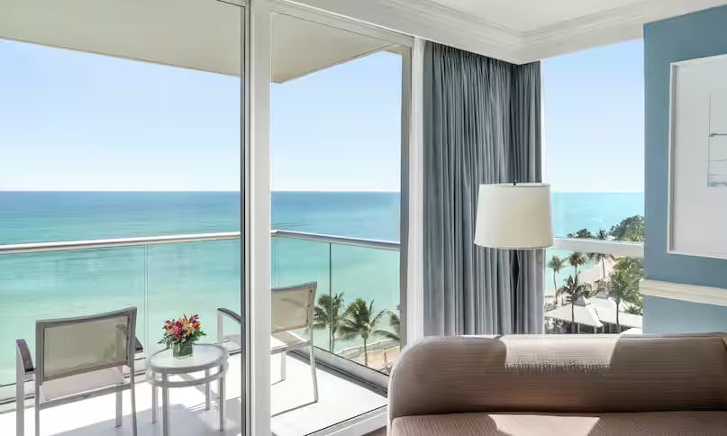 Oceanfront View 1 King Bed