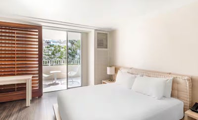 Studio Partial Ocean View King with Balcony