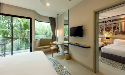 Two Bedroom Family Garden View Suite