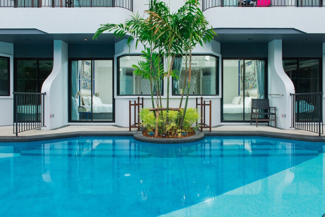 Two Bedroom Family Pool Access Suite