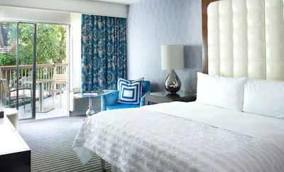 1 King Bed City View