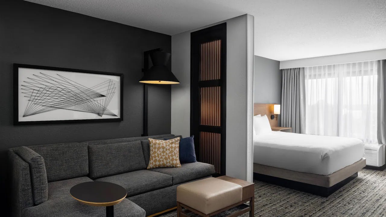 King Bed River View (with Sofa Bed)