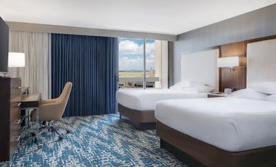 2 Queen Beds High Floor