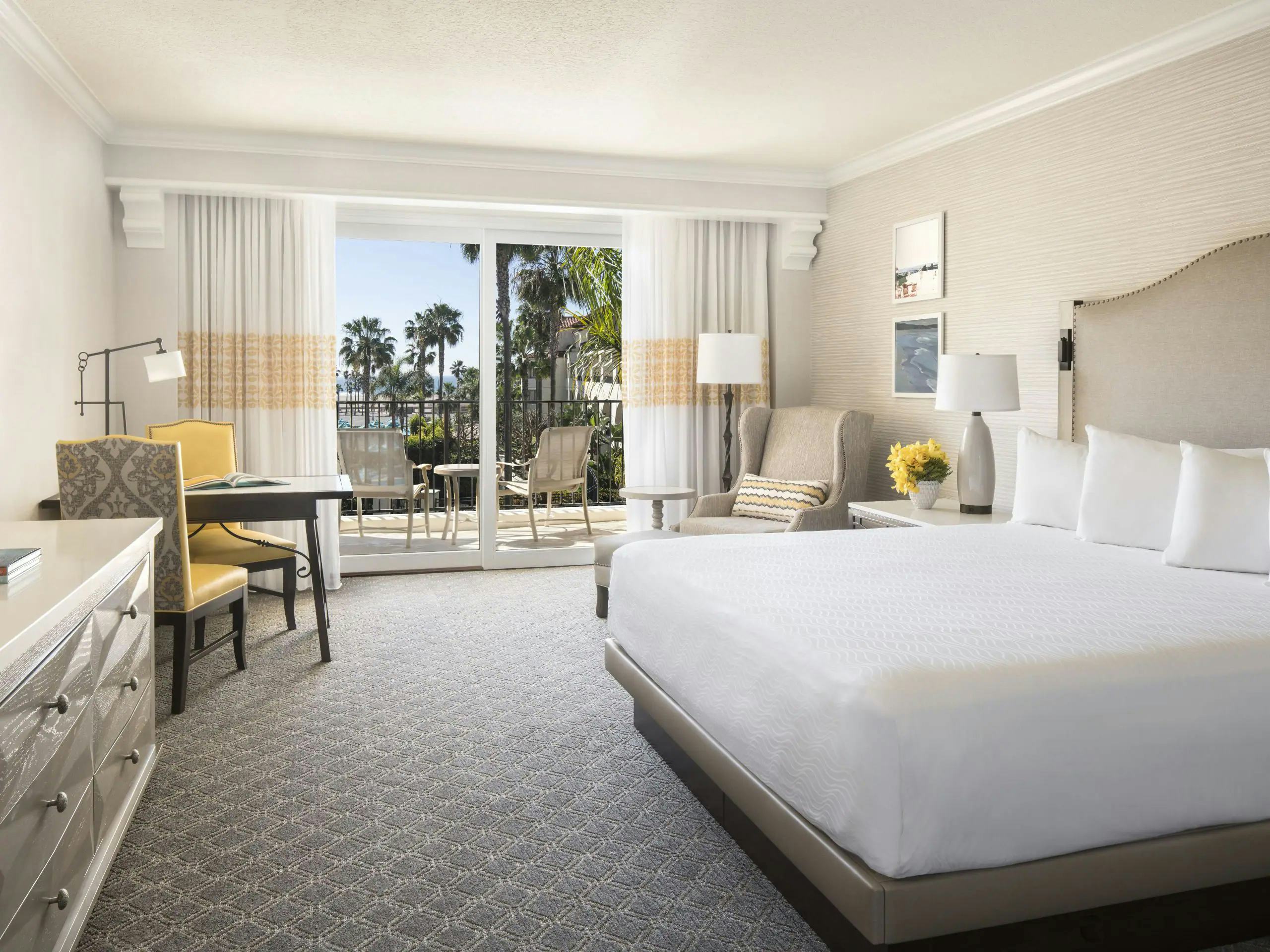 1 King Bed Partial Ocean View