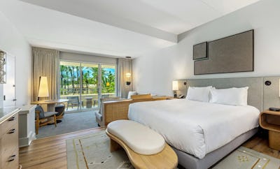 1 King Bed with Pool View