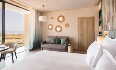 1 King Bed Partial Ocean View