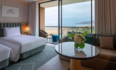 2 Twin Beds Ocean View