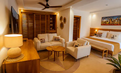 Deluxe, King or Twin Bed, Garden View