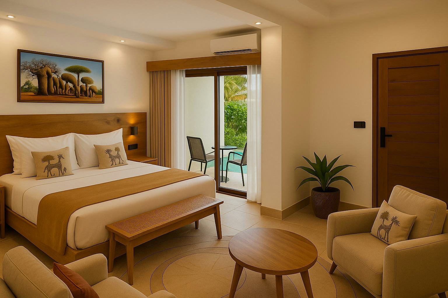 Premium Deluxe, King or Twin Bed, Swim Up