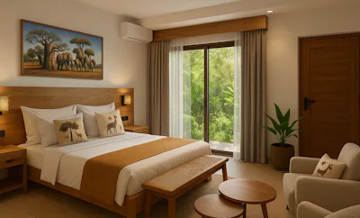 Superior, King or Twin Bed, Garden View