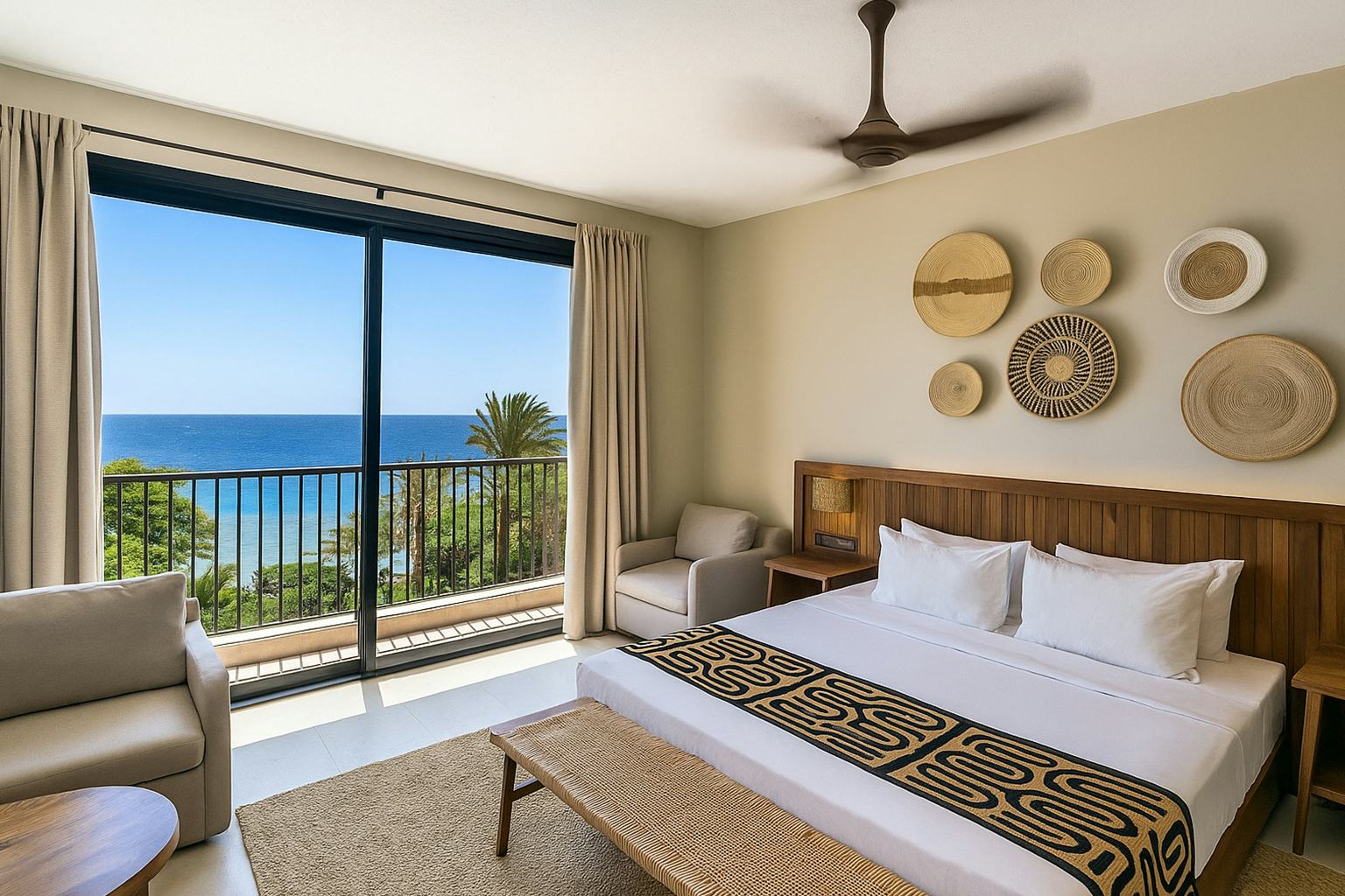 Deluxe, King Bed, Ocean View
