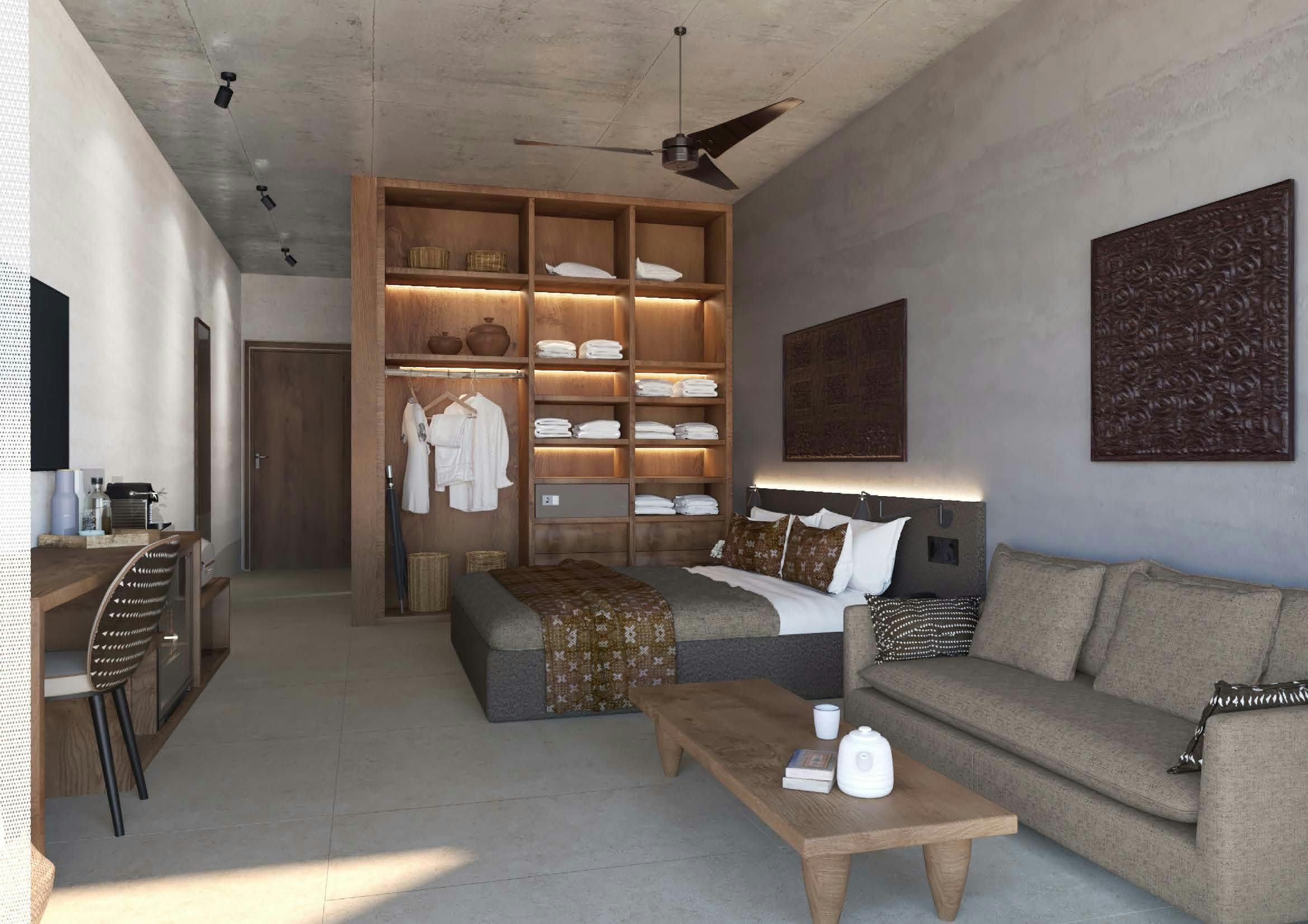 Superior, Twin Beds, Partial Ocean View