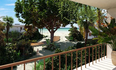 Superior, Twin Beds, Partial Ocean View