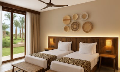 Superior, Twin Beds, Garden View