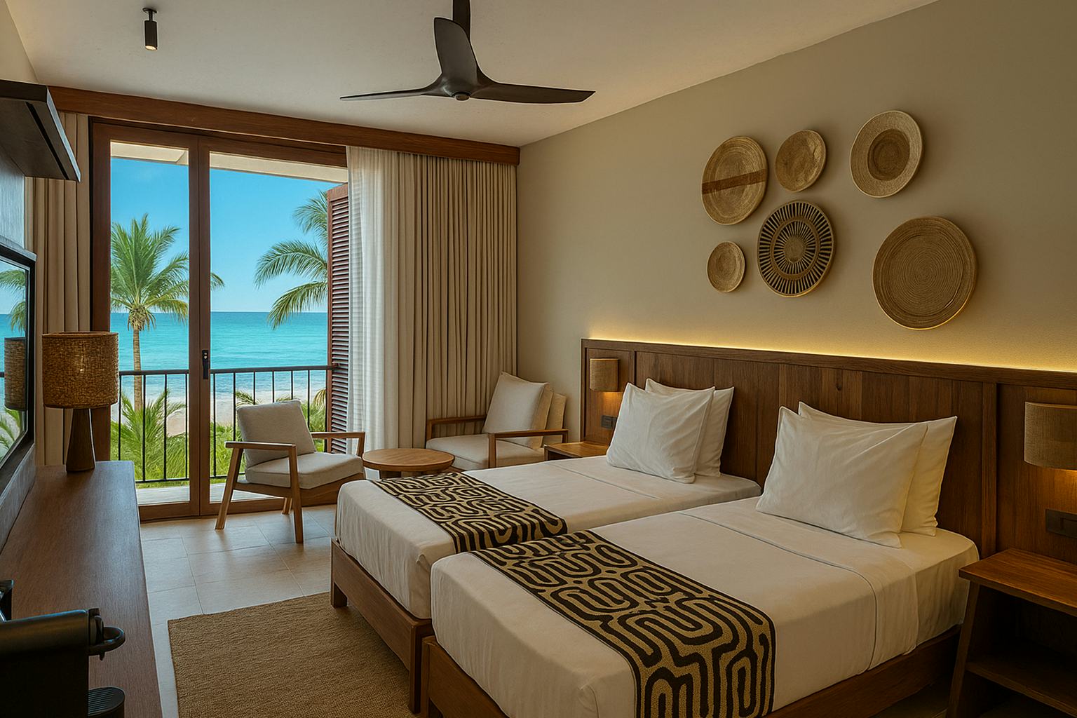 Superior, Twin Beds, Ocean View