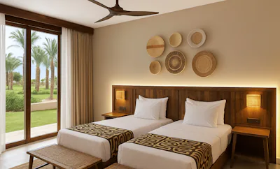 Superior, King or Twin Bed, Garden View