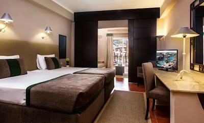 Family Deluxe, Twin Bed, Patio