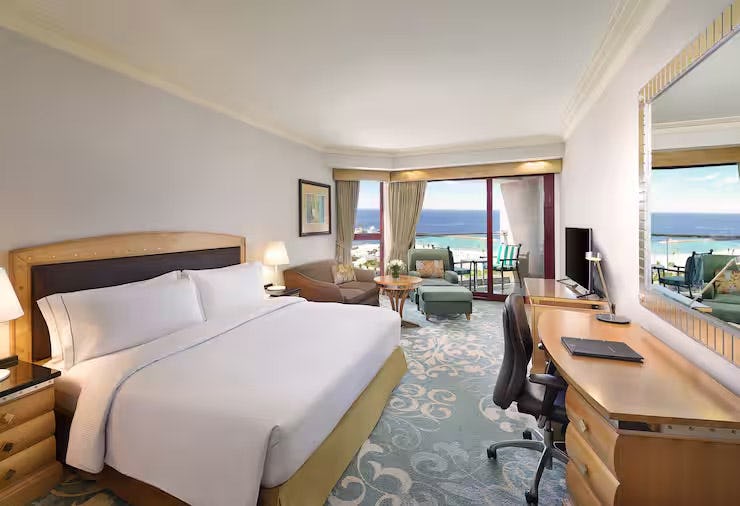 King Deluxe Room Partial Sea View