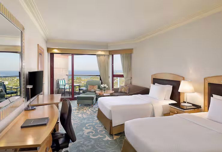 Twin Deluxe Room Partial Sea View