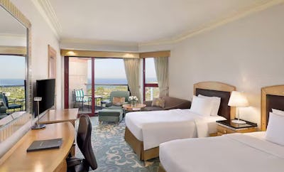 Twin Deluxe Room Partial Sea View