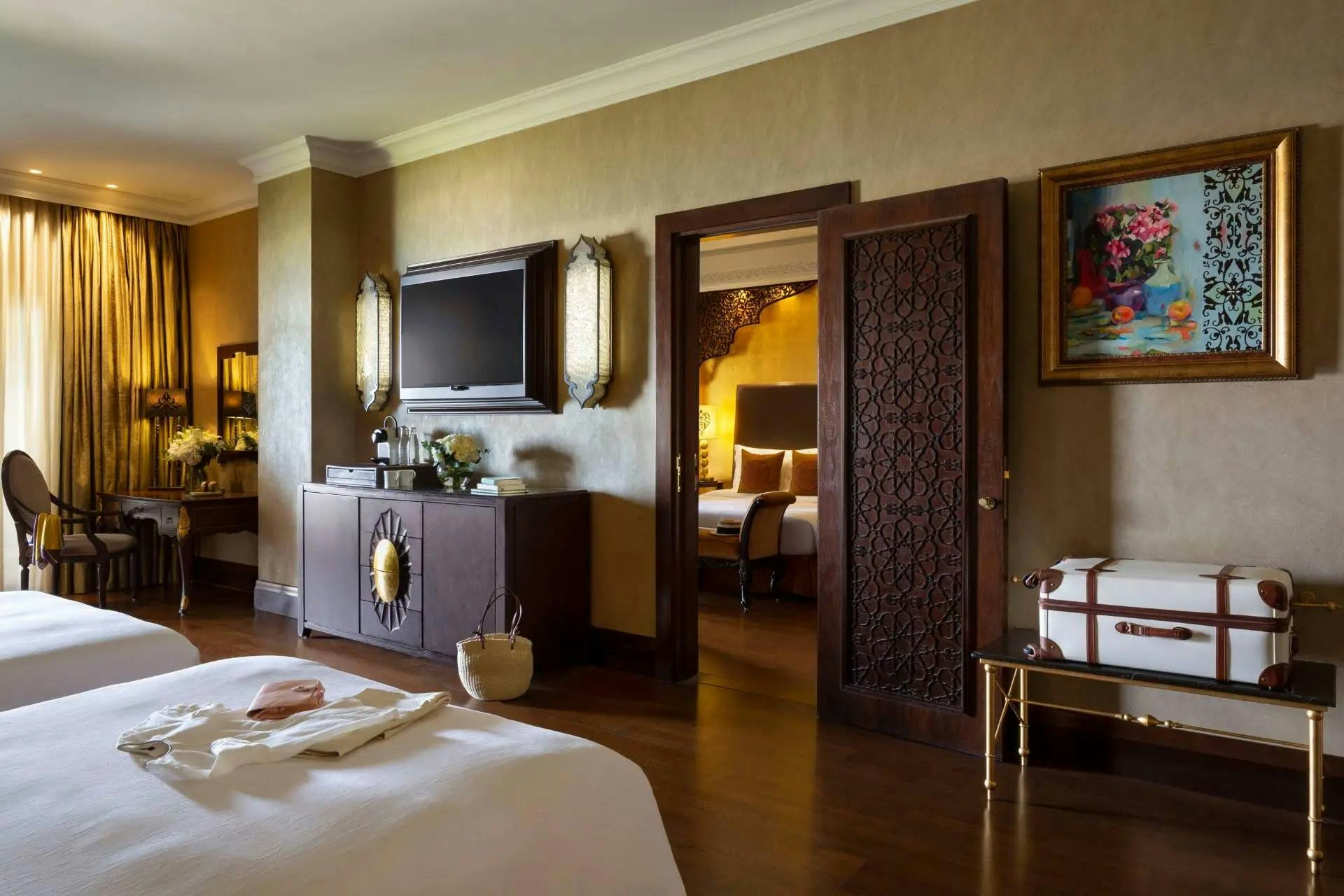 Ottoman Two Bedroom Family Room