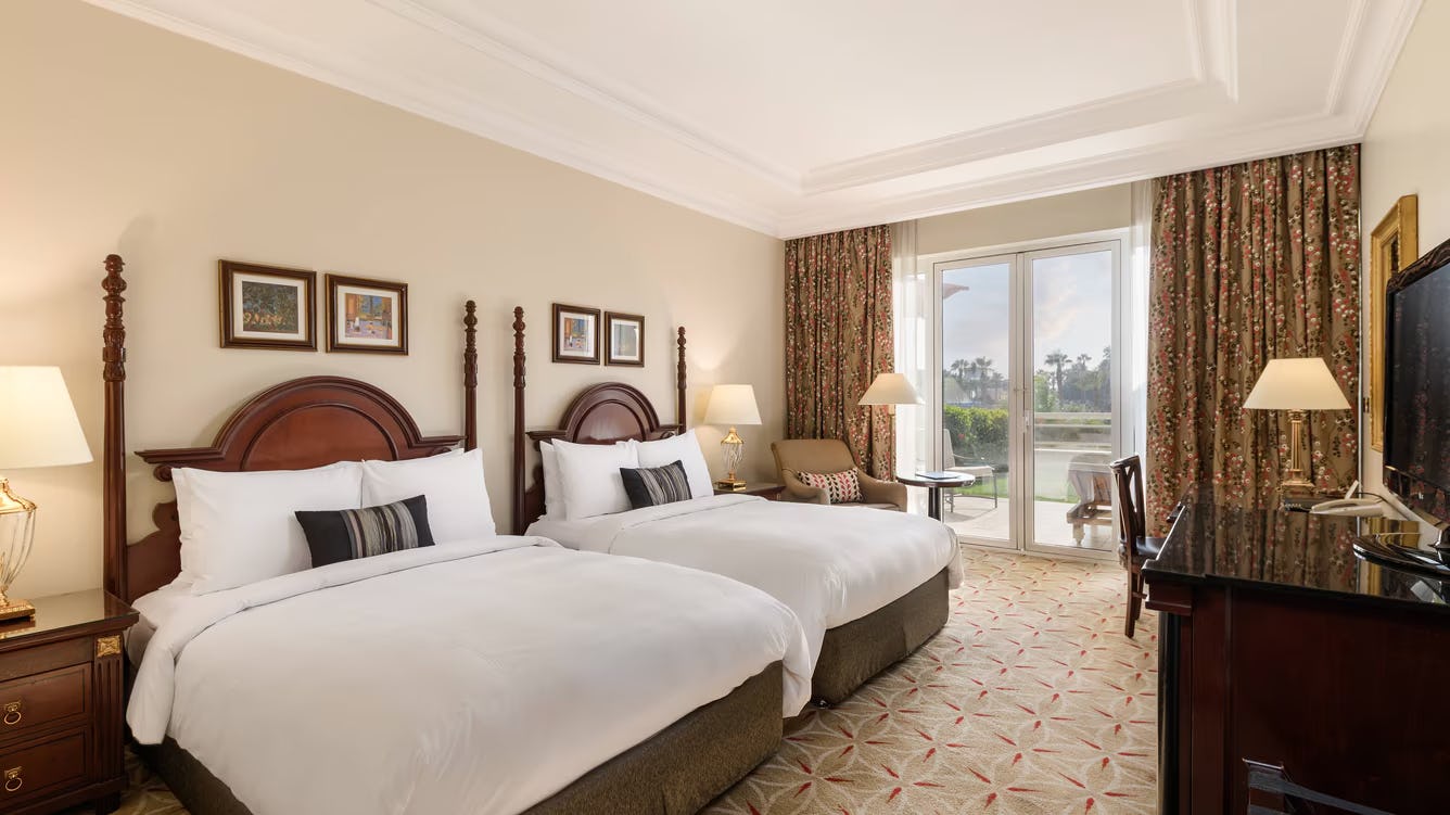 DELUXE GARDEN DOUBLE, DELUXE GUEST ROOM, 2 DOUBLES, PRIVATE GARDEN VIEW, GARDEN VIEW