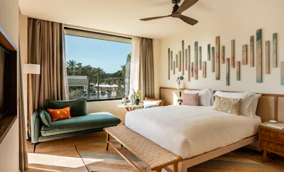 King Bed with Balcony & Resort View