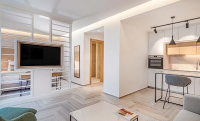 Studio w/ Kitchen in Contemporary building