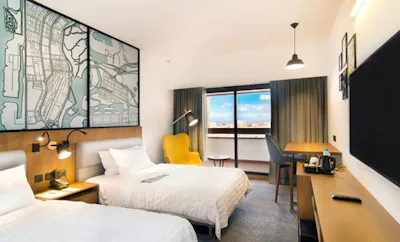 Deluxe Resort View Twin Deluxe Guest room, 2 Twin, Resort view, Balcony