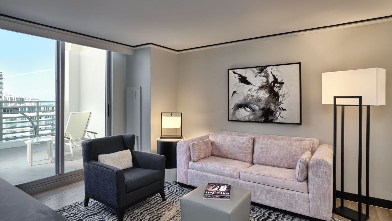 Partial Ocean View One Bedroom Balcony Suite