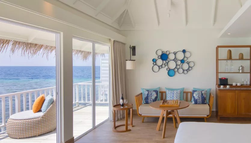 Family Overwater Villa with Kids Bedroom