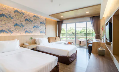 Deluxe Ocean Building (Twin Bed)