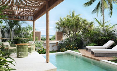 Deluxe Villa with Partial Sea View