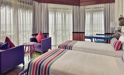 Over Water Sunset Villa