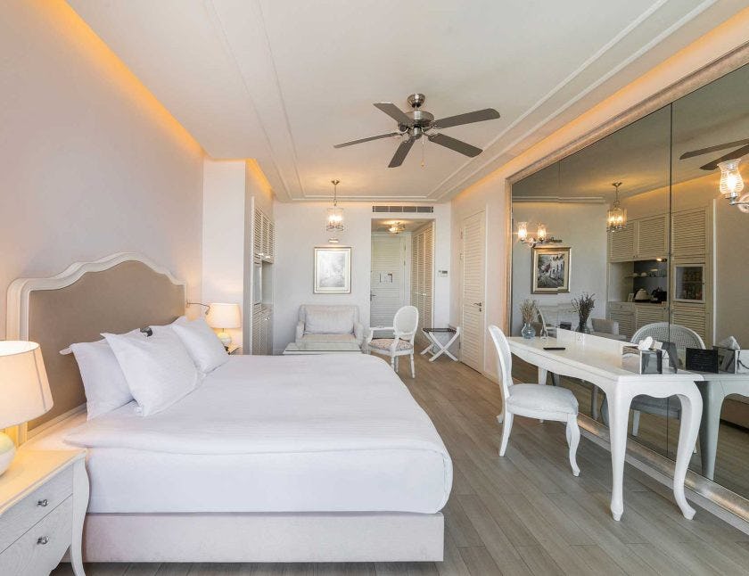 Deluxe King or Twin Bed