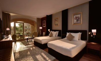 Executive Twin Pool & Garden View