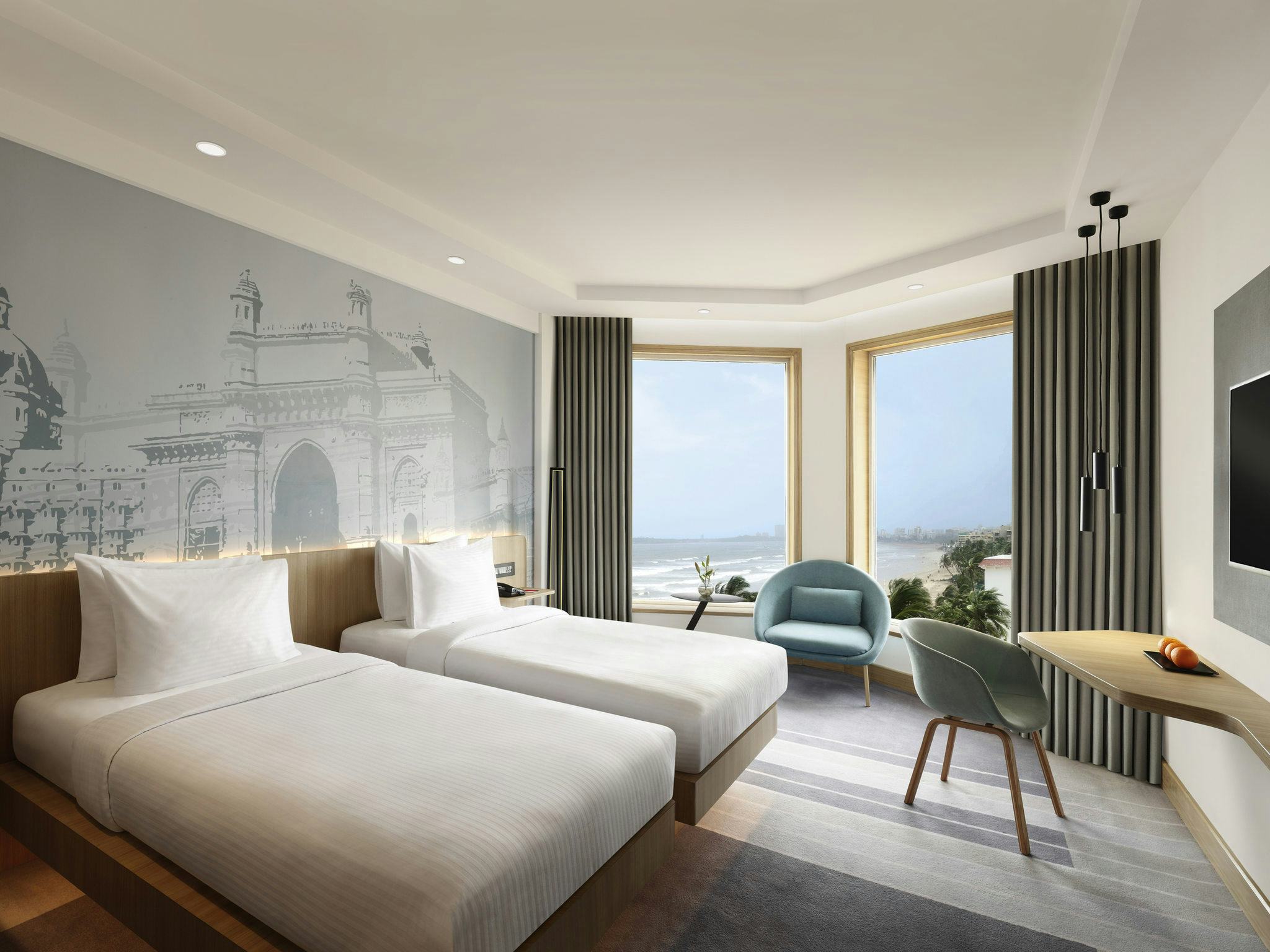 Superior Twin Bed Ocean View