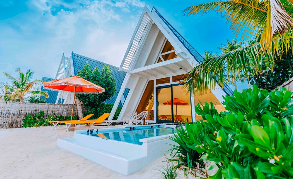 Bodu Haruge Beach Villa with Private Pool