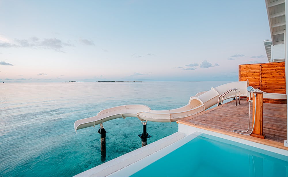 Odi Water Villa with Private Pool & Slide